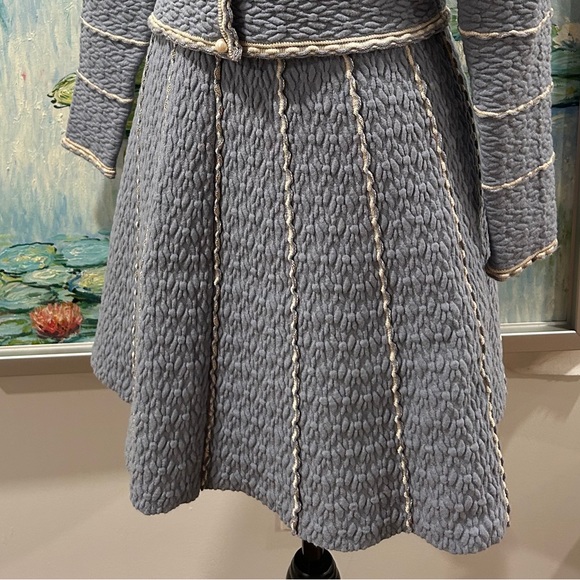 Sandro size 1 (S) blue skirt - Picture 2 of 9